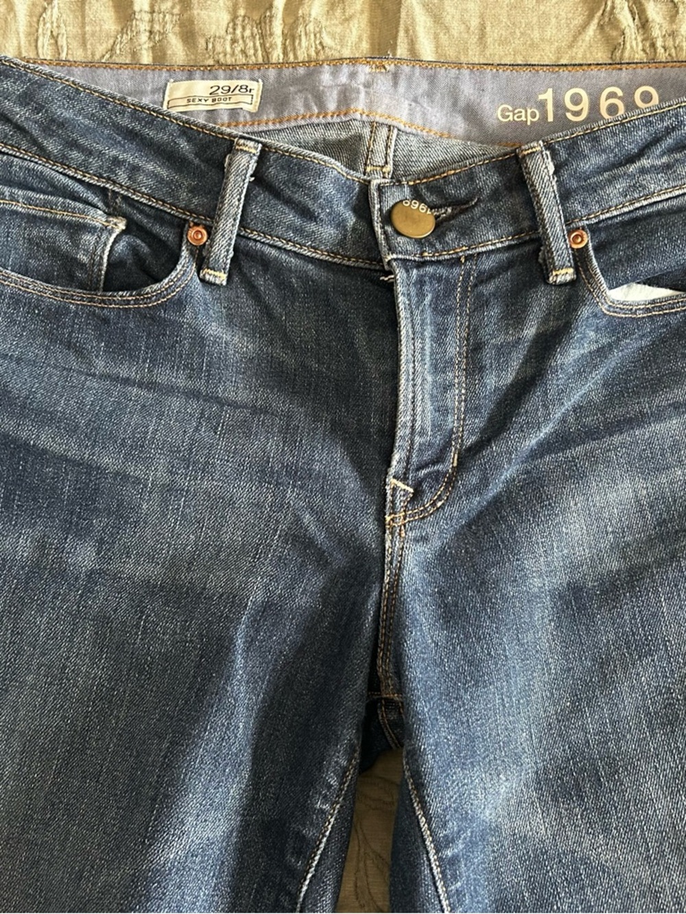 Gap 1969 Women’s Dark Blue Denim Jeans